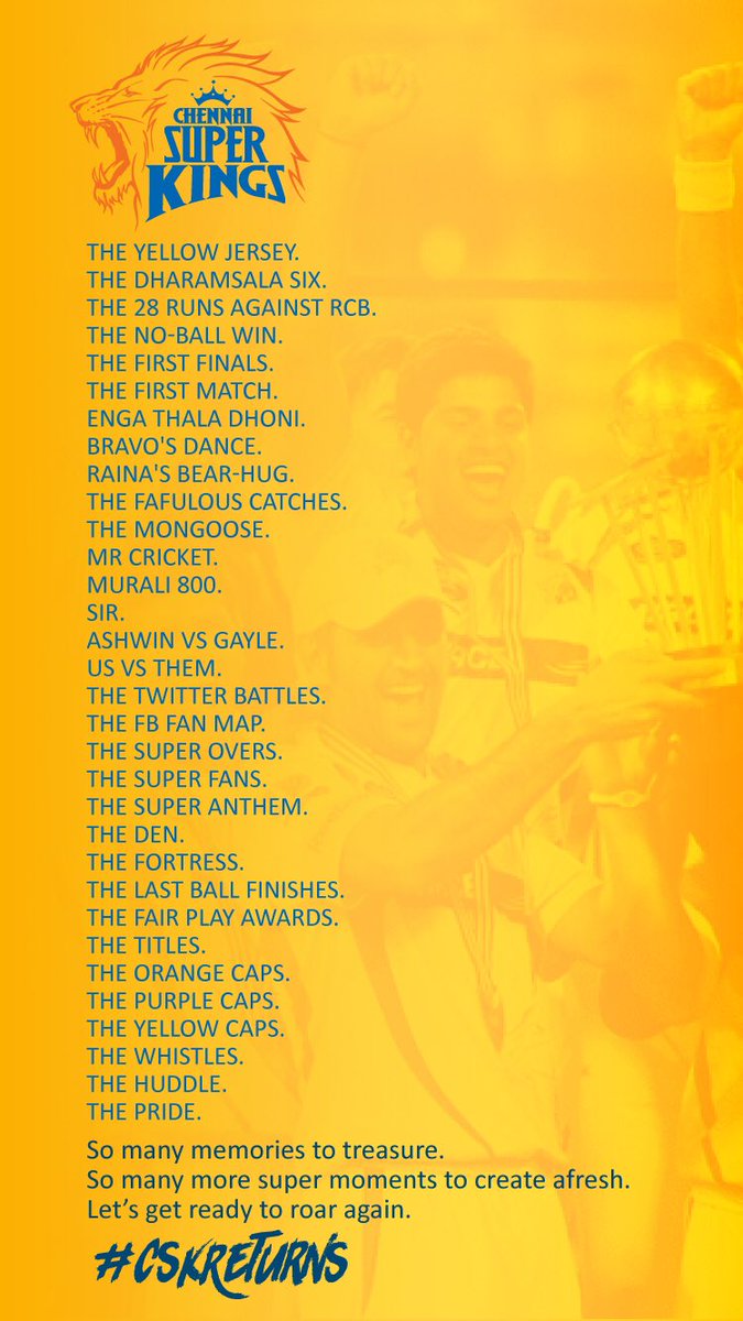 maniappu_'s tweet photo. #csk_returns 🎆🎇🎊🎉 @ChennaiIPL @IPL  @msdhoni https://t.co/MoLvM56BaO