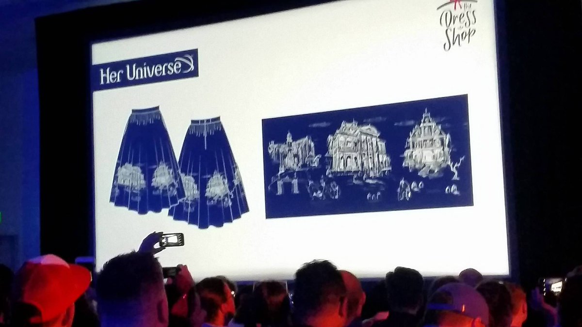 InsideTheMagic's tweet photo. #D23EXPO 2017: @HerUniverse teams up with @WaltDisneyWorld to unveil new Ashley Taylor designs for The Dress Shop - https://t.co/iLYnylPQDH https://t.co/LsN1pZlzZn