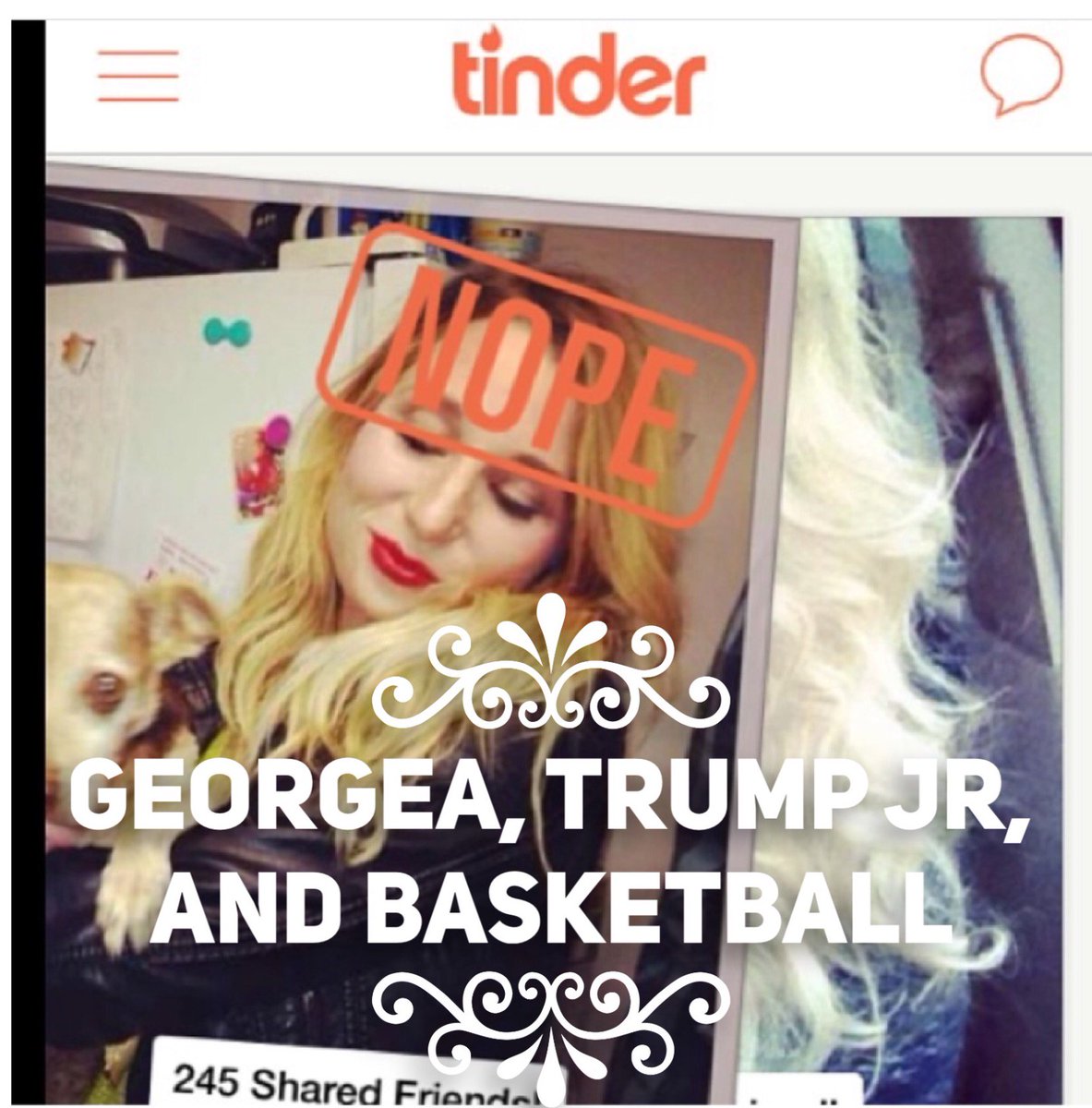 BoozeNewsPod's tweet photo. Georgea, Trump Jr, and Basketball 🏀 @BoozeNewsPod #podcast #trumpJr #news #ybyn #download https://t.co/s2MtX76Tjp