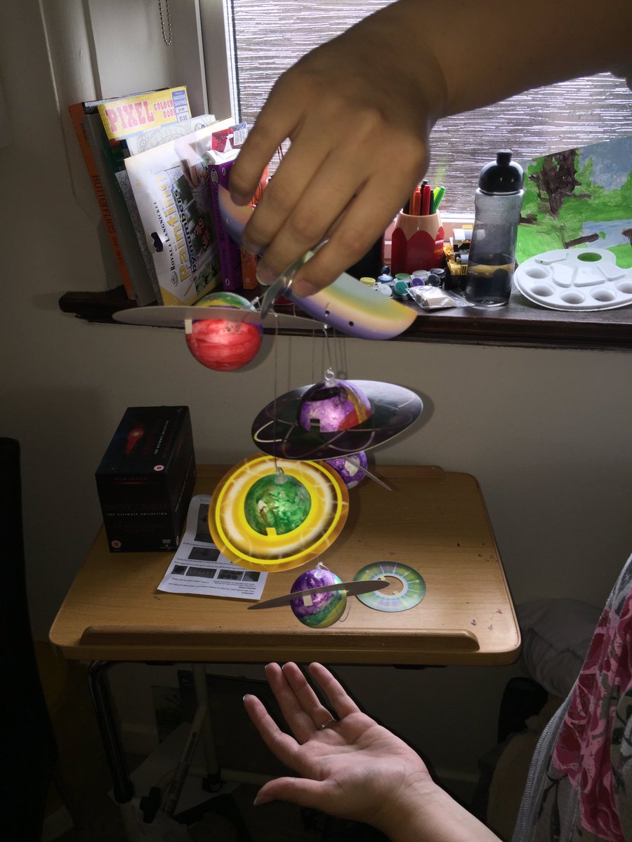 zackyboy14's tweet image. I make a #solarsystem at @3lcare