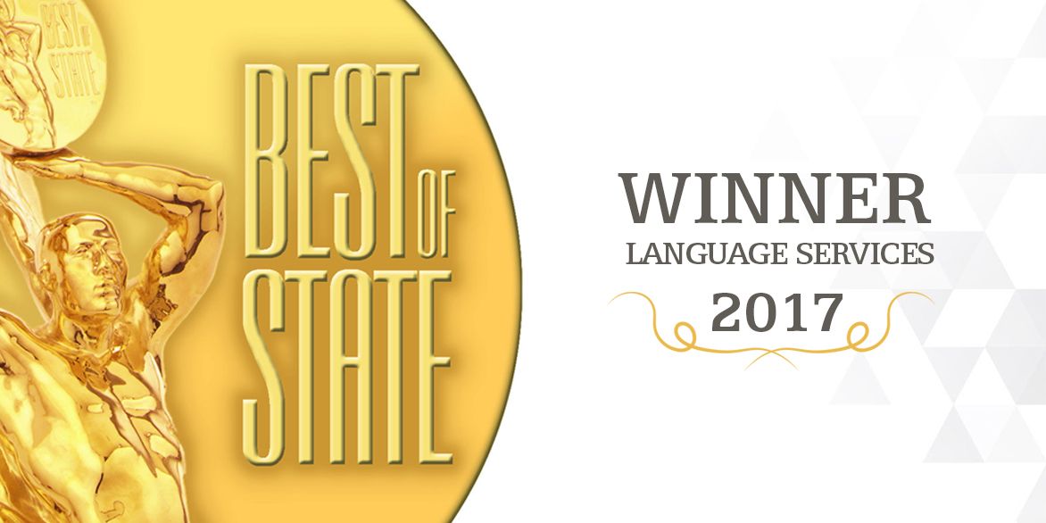 Lingotek's tweet image. In case you missed the big news, Lingotek's #LanguageServices have been recognized as 2017's #BestOfState in #Utah! —buff.ly/2tRDjUP