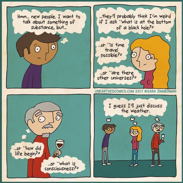 What unusual subject would you want to talk about?
#comics #webcomics #humor