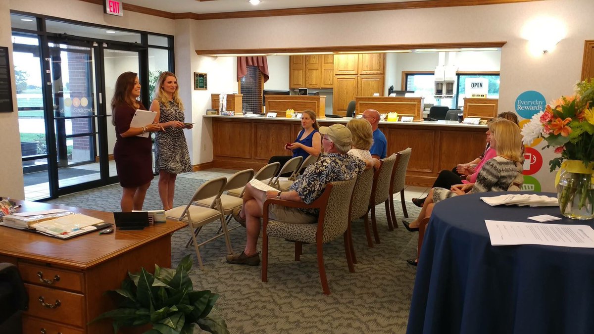 FNBFirst's tweet photo. We had a great night hosting the @Goddard_Chamber mixer last night! #FNBFun https://t.co/w0yz07vg6n