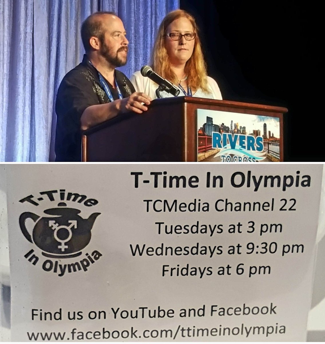 cableBROAD's tweet image. Congrats to &quot;T-Time in Olympia&quot; @TCMedia_WA on @alliancecm award! Bringing Trans love and understanding to the community! #ACMmpls #LGBTQ