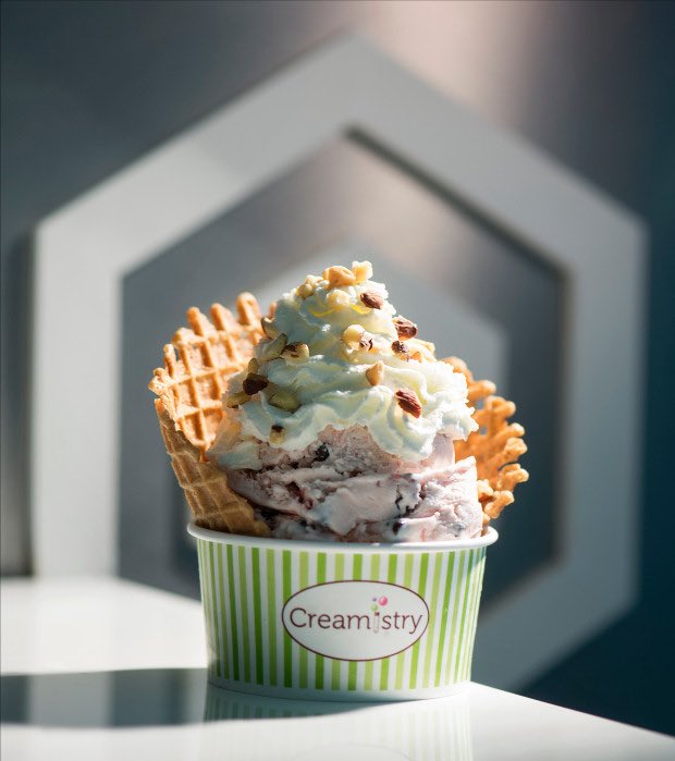 cityofmenifee's tweet image. Saturday it opens! Creamistry at Towncenter Marketplace is the last, but sweetest, store to open at the center! They open at 12pm!!