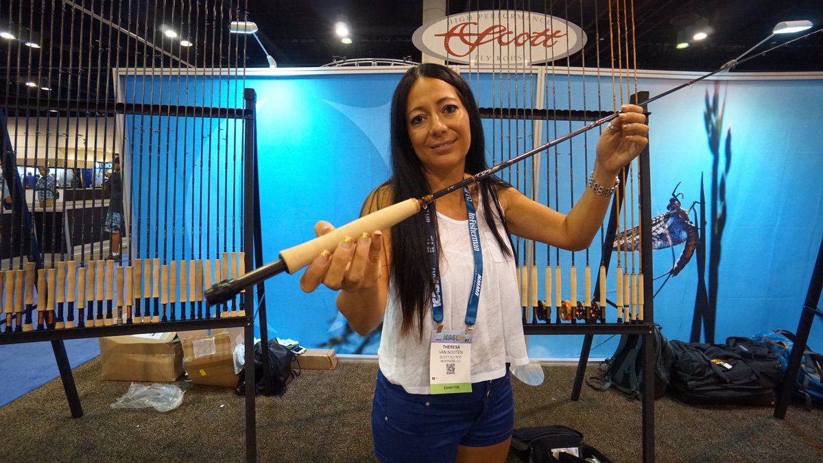 rayOODMAG's tweet photo. Scott Fly Rod Company's G Series rod best freshwater fly rod #iftd2017 @OODMag https://t.co/XnqIRsz0zb