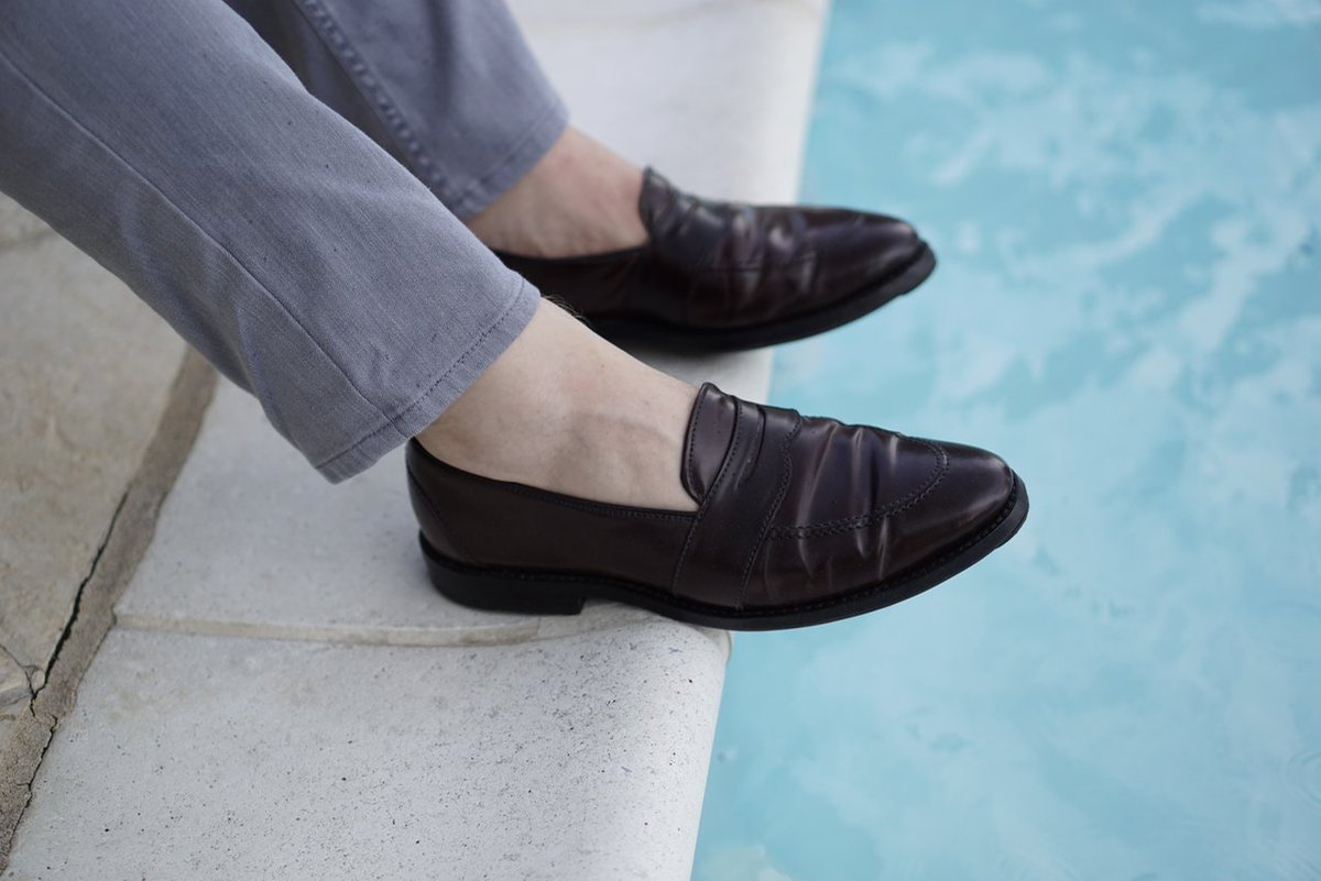 StyleWithJosh's tweet image. Shell cordovan year round #shellcordovan #horween #allenedmonds #cordovan #wiwt #shoes #mnswr #menswear #mensshoes #mensfashionpost