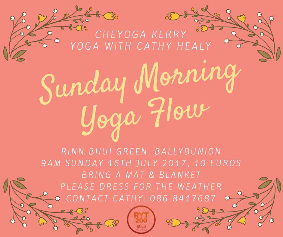 Sunday Morning Yoga Flow <a href="/Bally_bunion/">Ballybunion</a> <a href="/MoyaBallybunion/">MOYA Ballybunion</a> #Breathe #Yoga #Namaste #YogaClass #GoodVibes #SundayMorning #community #SmileMore