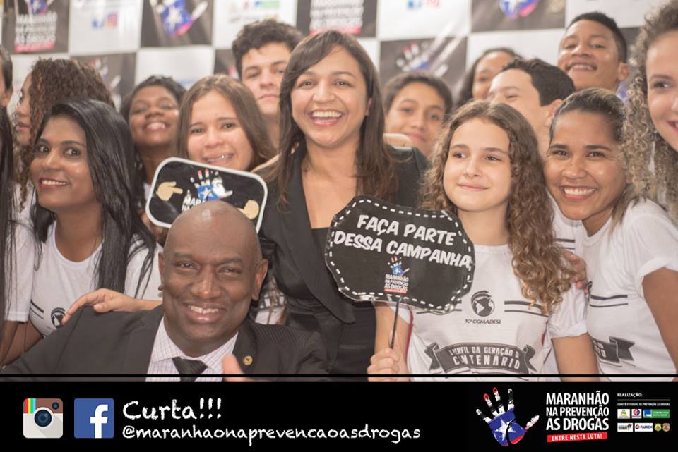 elizianegama's tweet photo. Espaço da Campanha Maranhão na Prevenção às Drogas no 10º COMADESL. Juventude linda e engajada! #10comadesl #parceirosdapaz https://t.co/EriEKsOgHS