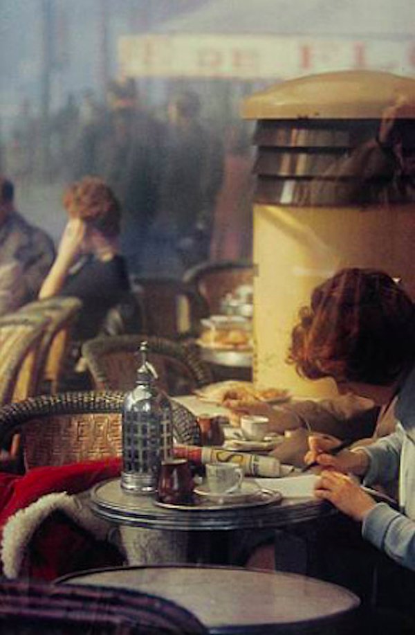 lithub's tweet photo. Paris: where I learned to sit with myself, to be enough.  https://t.co/U9cCxxyBSh https://t.co/nprfARlacj