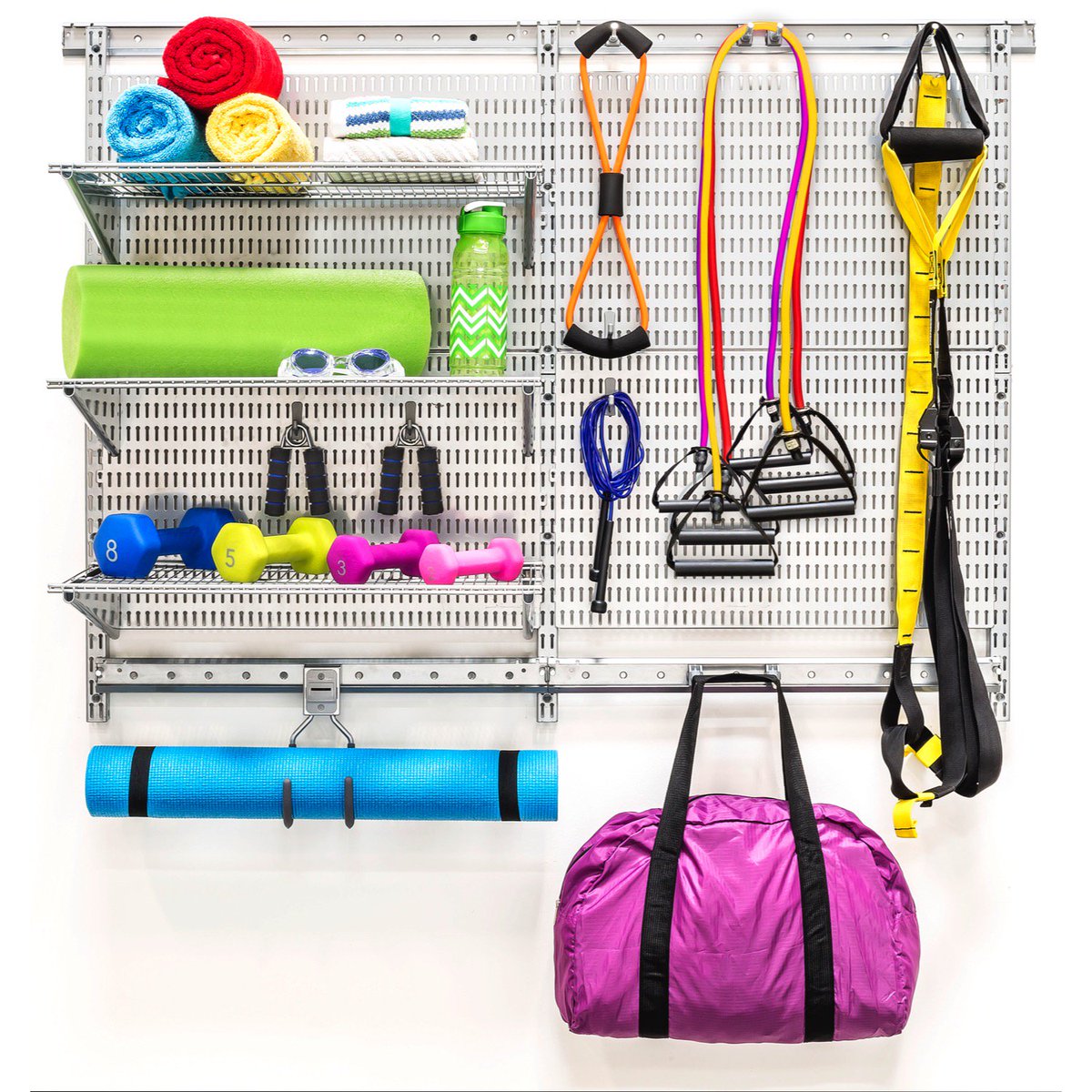 AllspaceHome's tweet image. Stay motivated &amp;amp; organized!! #motivation #youcandoit #homegym #yoga #namaste #homedecor #wallorganizer #AllspaceHome goo.gl/ZniM7H