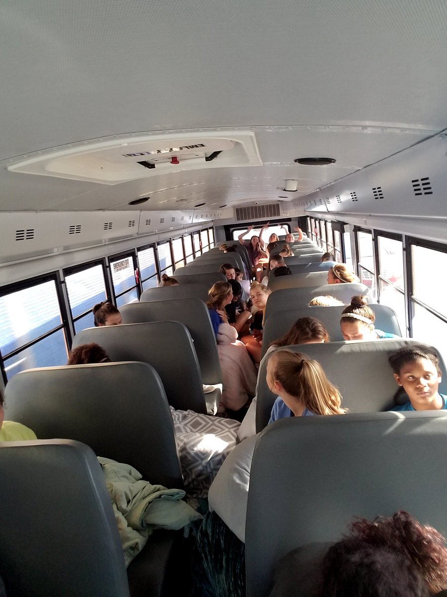 SiegelVball's tweet photo. On bus &amp; headed home! Been a GREAT 3 days of @UKVBcamps &amp; have taken big steps forward in all areas of the Game! #Team14 #HeartOverTalent https://t.co/Wj1MBW5Rn9