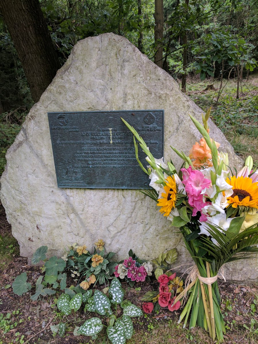 lucyjkenn's tweet image. The @AusDevTeam visited Amy's memorial today and then raced hard in her memory. An emotional moment @amygillettfdn