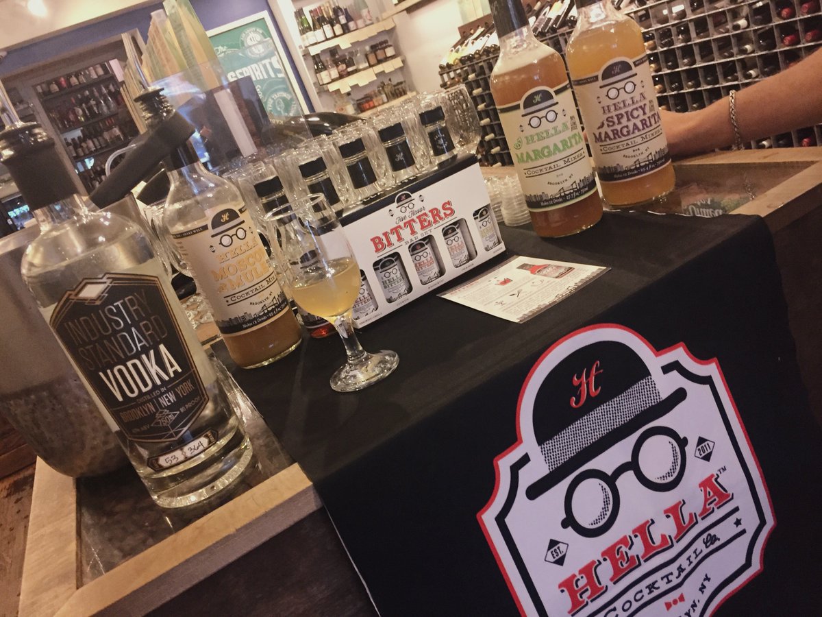 It’s been a helluva week! Kick off the wknd at Wine &amp; Spirits w/ cocktails featuring BK’s own <a href="/HellaCocktailCo/">Hella Cocktail Co.</a> &amp; <a href="/drinkicd/">ICD</a>, now til 8