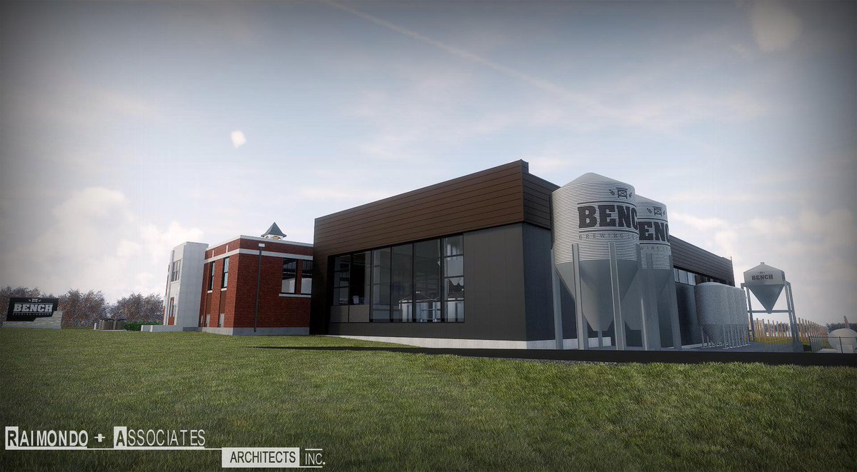 benchbrewing's tweet photo. #BuildingBench just got a lot more visual. Get a sneak peek of what the completed #BenchBrewing will look like ๐ https://t.co/lpKNBYh9LM https://t.co/Og5Z25DsjK