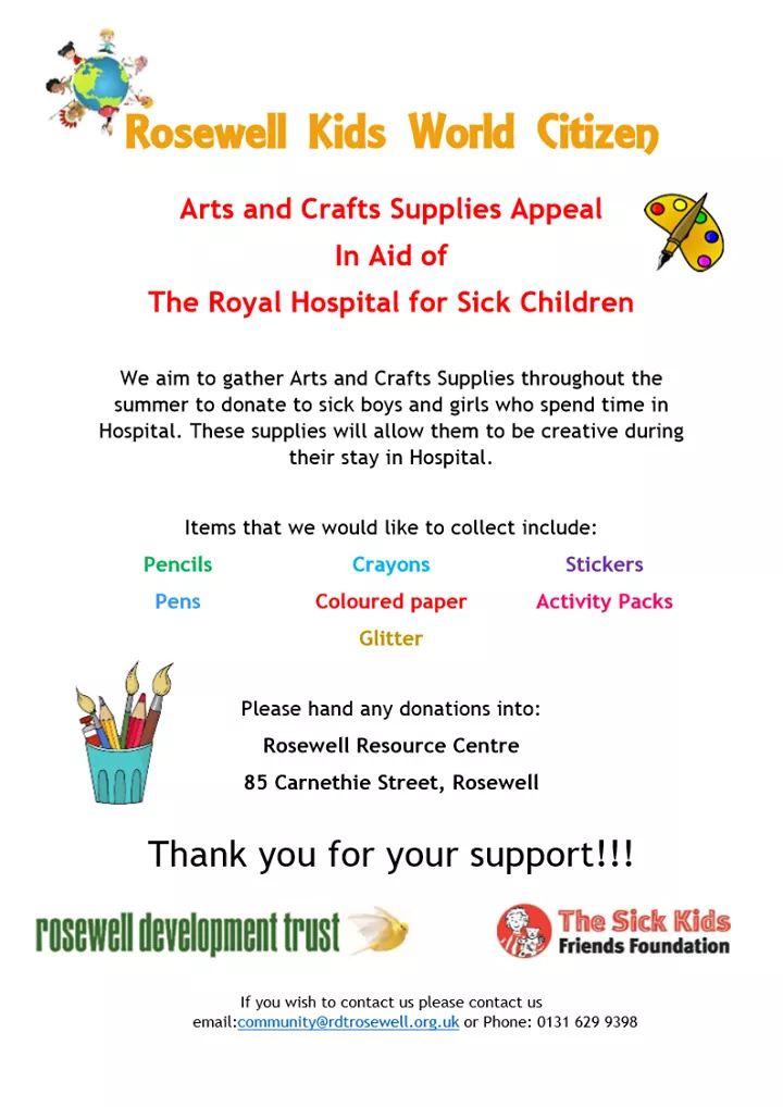 So proud to be part of this group, the kids I work with are collecting for such a great cause <a href="/echcharity/">Edinburgh Children's Hospital Charity</a> #KidWorldCitizen 🎨🎨🎨🎨🎨🎨🎨