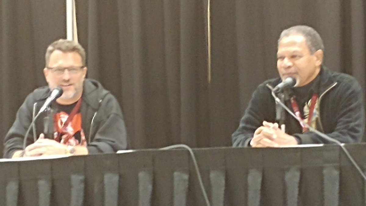 Steve Blum and Beau Billngslea
