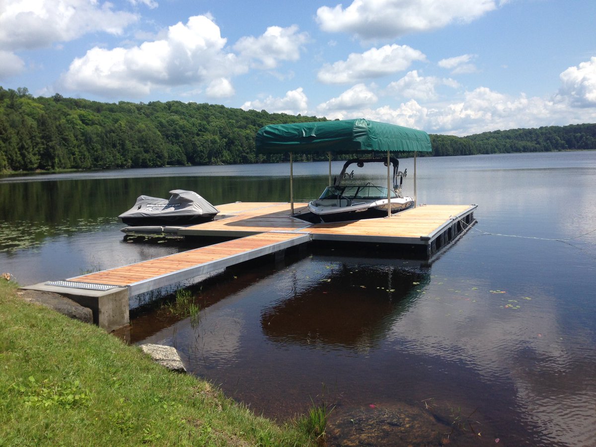 intercodocks's tweet image. New dock for happy customers! #customdock #customcanopy