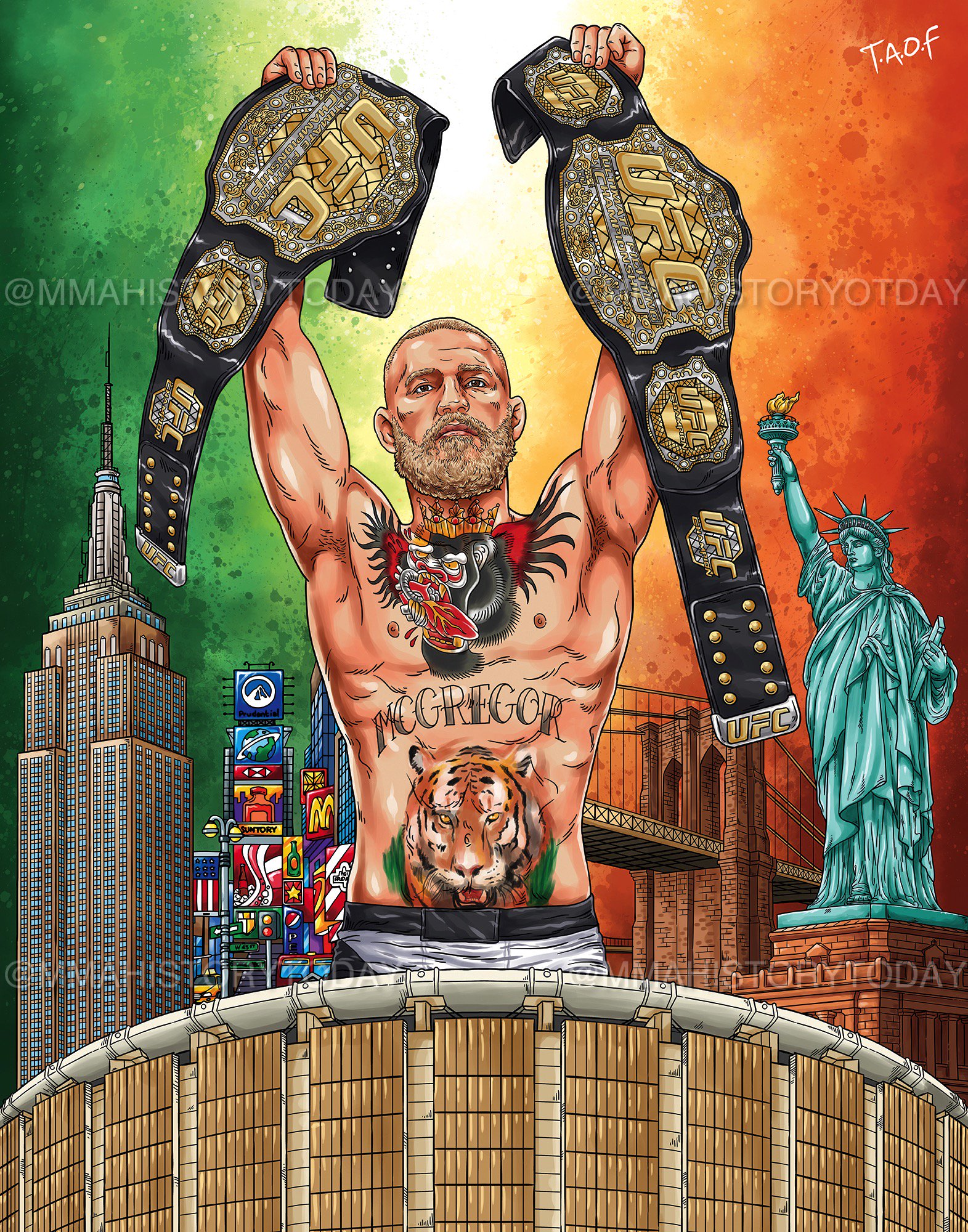 Happy 29th Birthday to \"The Notorious\" Conor McGregor. 