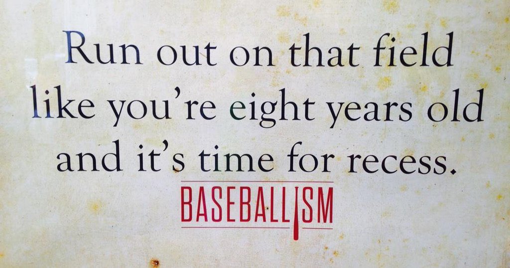 JusticeWillett's tweet image. In baseball, as in life . . .