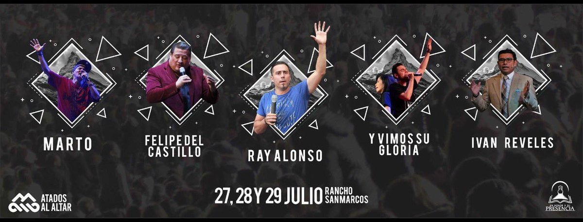 RayAlonso's tweet photo. ¡Mi gente de PUEBLA nos vemos pronto! 27, 28 y 29 de julio CAMPA en Rancho San Marcos #Marto #FelipeDelCastillo #IvanReveles #YvimosSuGloria https://t.co/EPBmOqJAUX