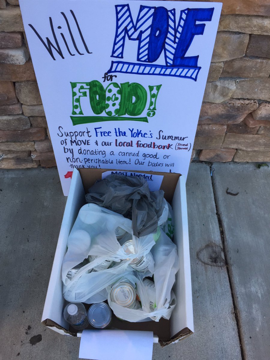 alihartmanPT's tweet photo. Success! 32 cans and some serious burpees in a parking lot later... go #BadMamaJamas !#SummerOfMOVE @FreeTheYoke https://t.co/RdSA8ZaZu0