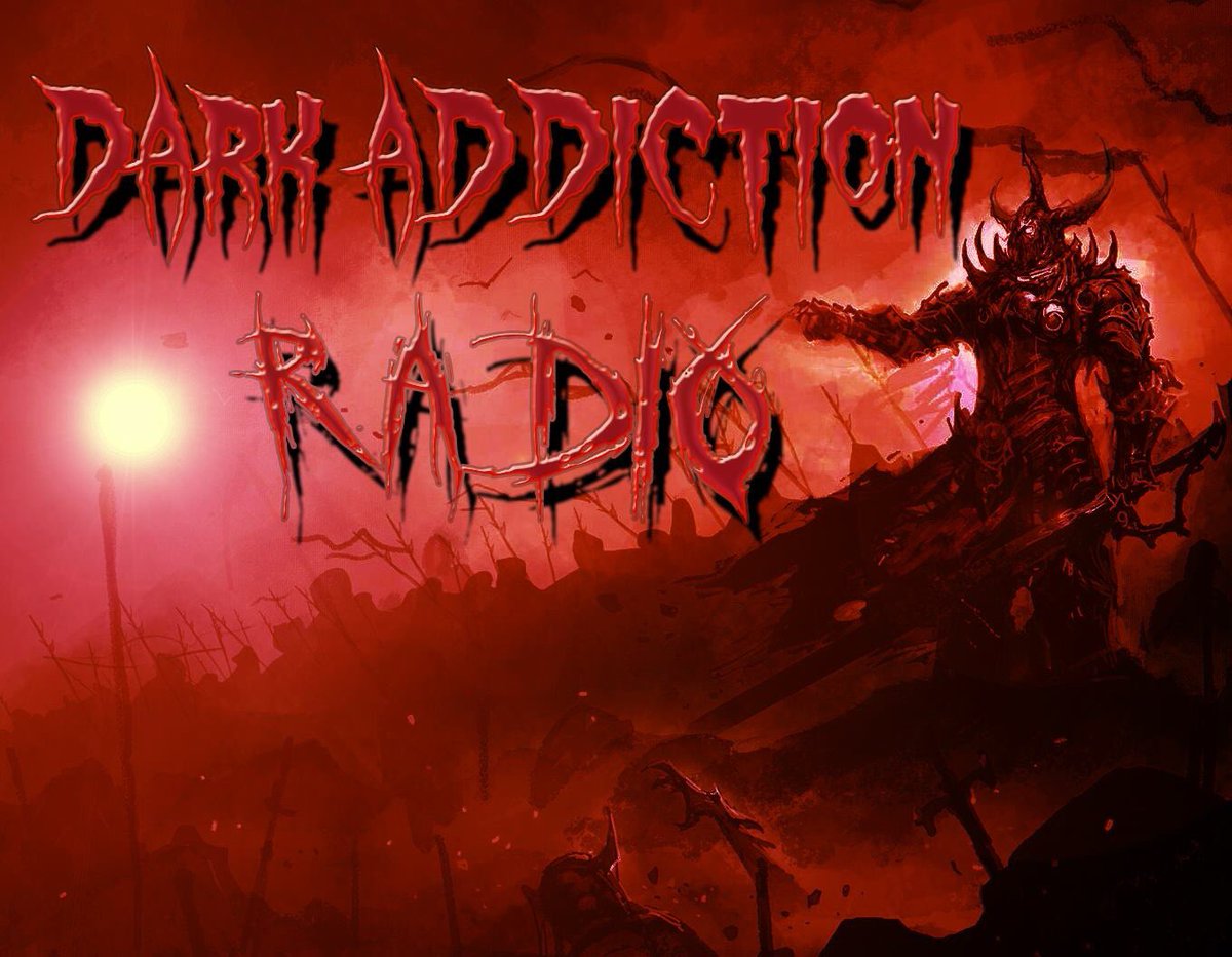 Metalhead_Blog's tweet photo. Tune in now to Dark Addiction Radio https://t.co/nYLV4f3h2U #internetRadio #metal https://t.co/NhKftFAhTY