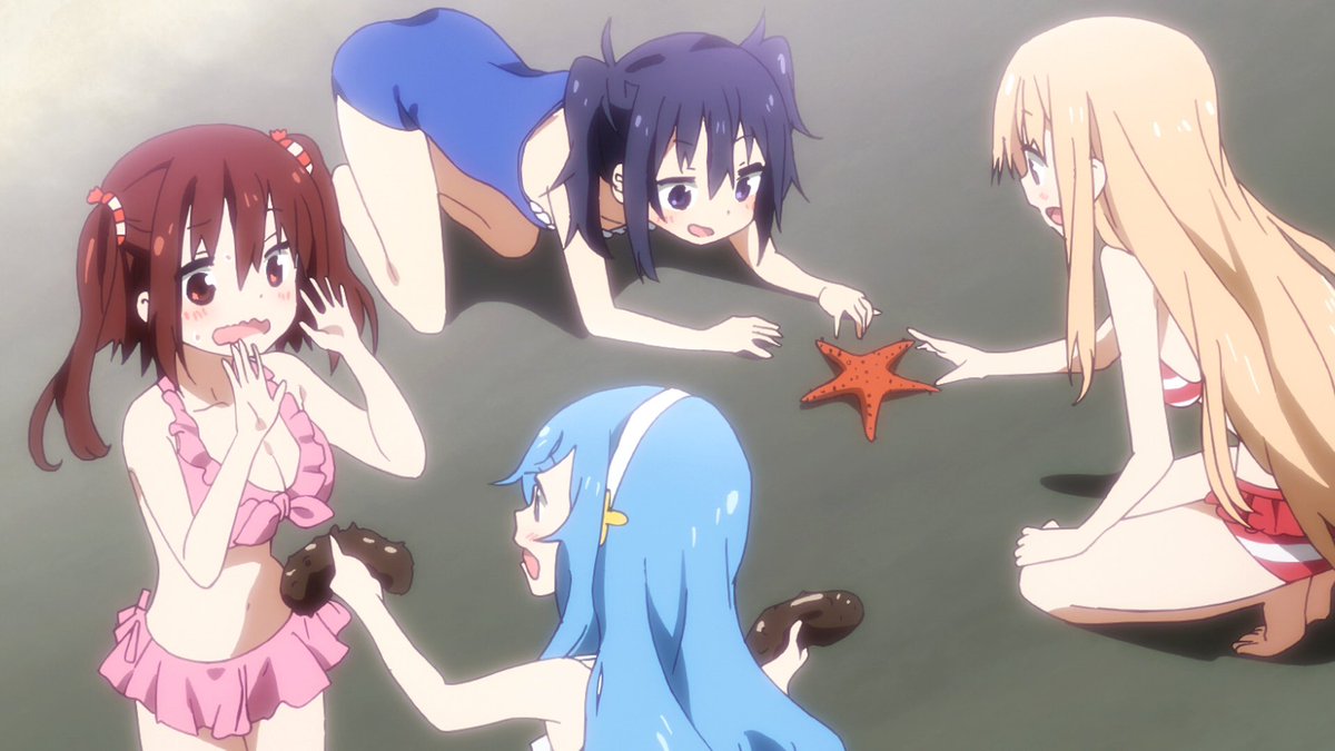 Tvアニメ 干物妹 うまるちゃんr 7 17 月 12 00 ニコ生にて アニメ 水着回 21作品一挙放送 という まさに海の日らしい番組が放送 こちらで 干物妹 うまるちゃん 第12話 うまるとみんな も放送されるよ チェックチェック T Co