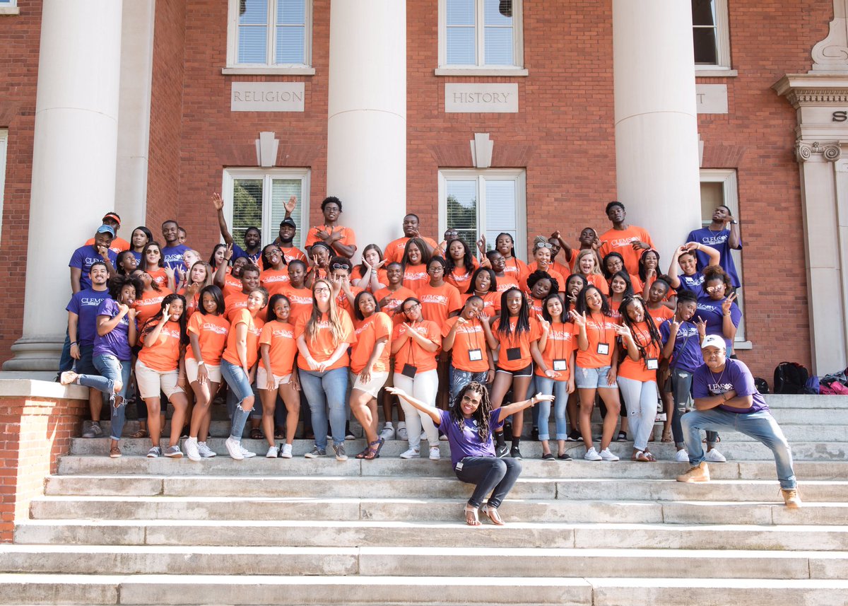 CCW_Clemson's tweet photo. It was a fun week at the Clemson Career Workshop. We ❤️ the 2017 cohort! Hoping to CU as future tigers at @ClemsonUniv in 2018! #2017CCW https://t.co/2q9GEV5a1B