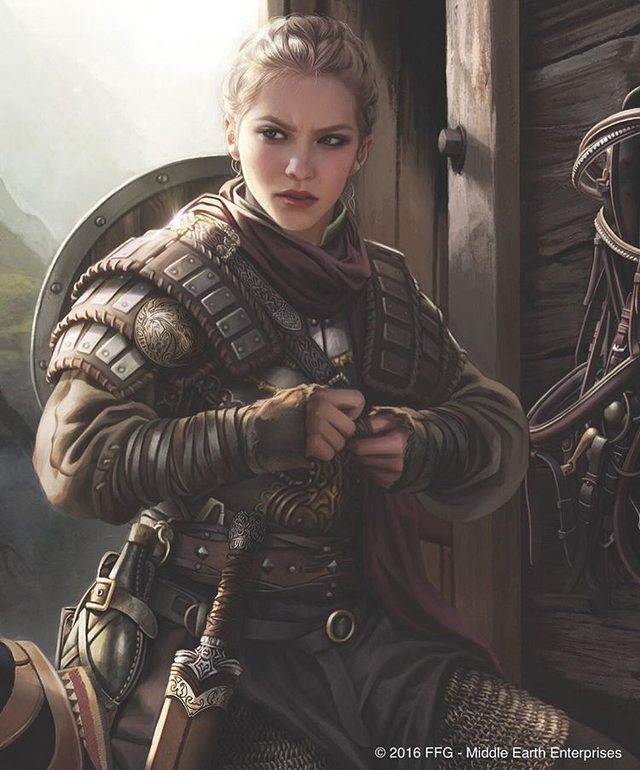 The girl named Ron on X: Shieldmaiden of Rohan. #Eowyn #Artwork   / X