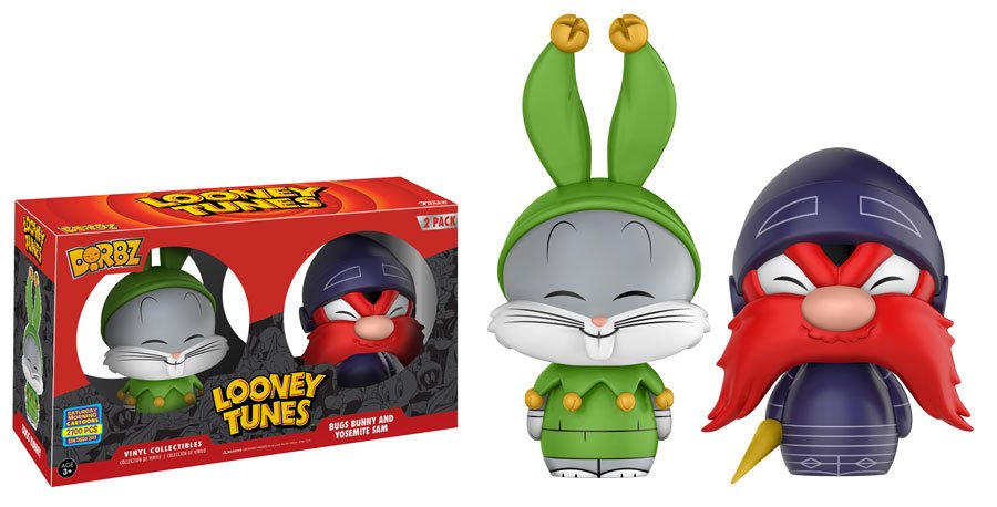 OriginalFunko's tweet photo. RT &amp; follow @OriginalFunko for the chance to win an #SDCC Pop Up Shop exclusive Bugs Bunny and Yosemite Sam Dorbz 2-pack! https://t.co/4P406pLMHa