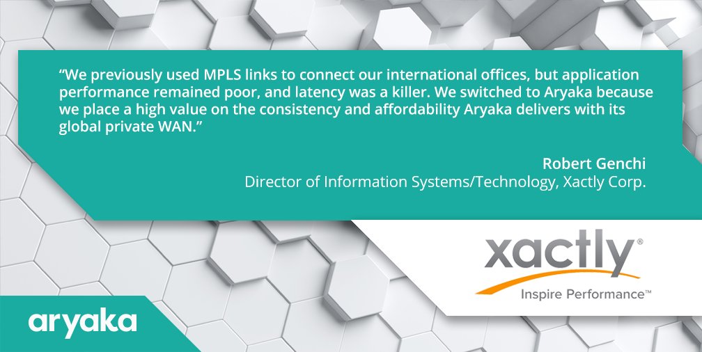 AryakaChannel's tweet photo. See how @xactly replaced their MPLS &amp; achieved 90% data reduction across all apps https://t.co/sYSAxxHFD2 #SDWAN https://t.co/prTrXqv8o4