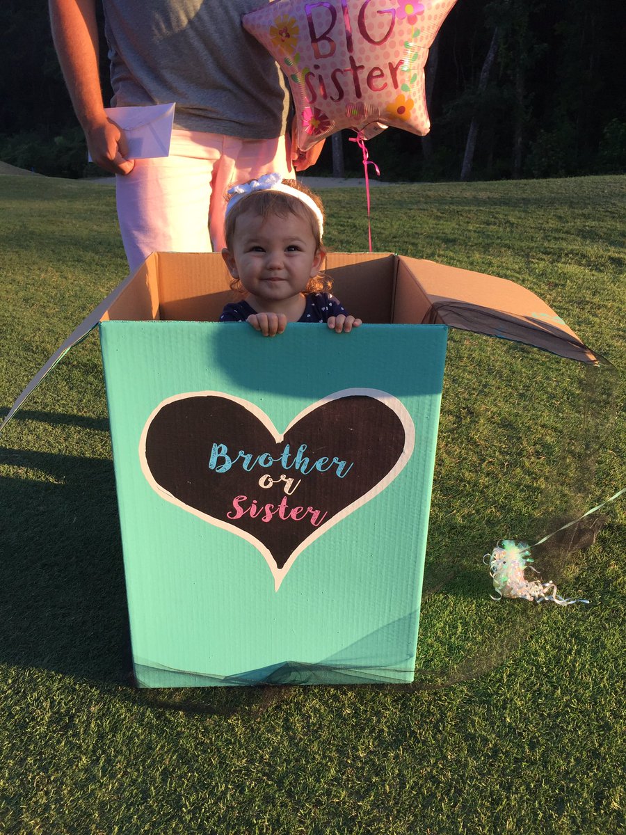 zbyrdgolf's tweet photo. Well I'm officially outnumbered...... Baby Byrd #2 is also another little Princess. #DueInNovember https://t.co/KnDi9zaUuW