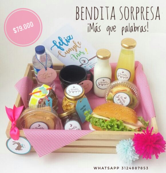 ¡¡Bendita Sorpresa!!! Whatsapp: 3124887853
#felizviernes #desayunosorpresabucaramanga #desayunosadomicilio #bucaramanga