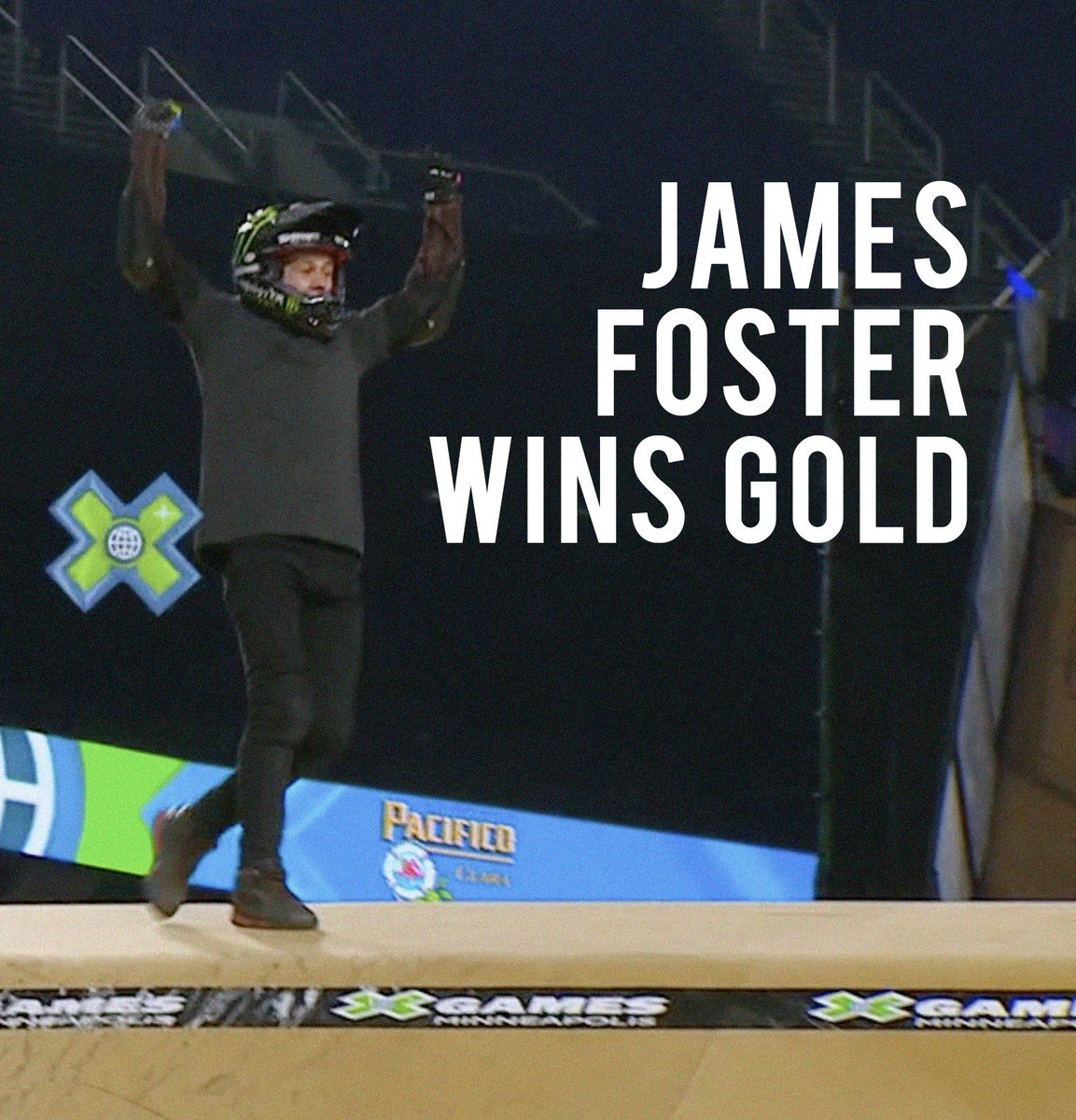 Backflip triple tailwhip. Barspin to triple downside tailwhip. @JamesFosterBMX is a beast!!!