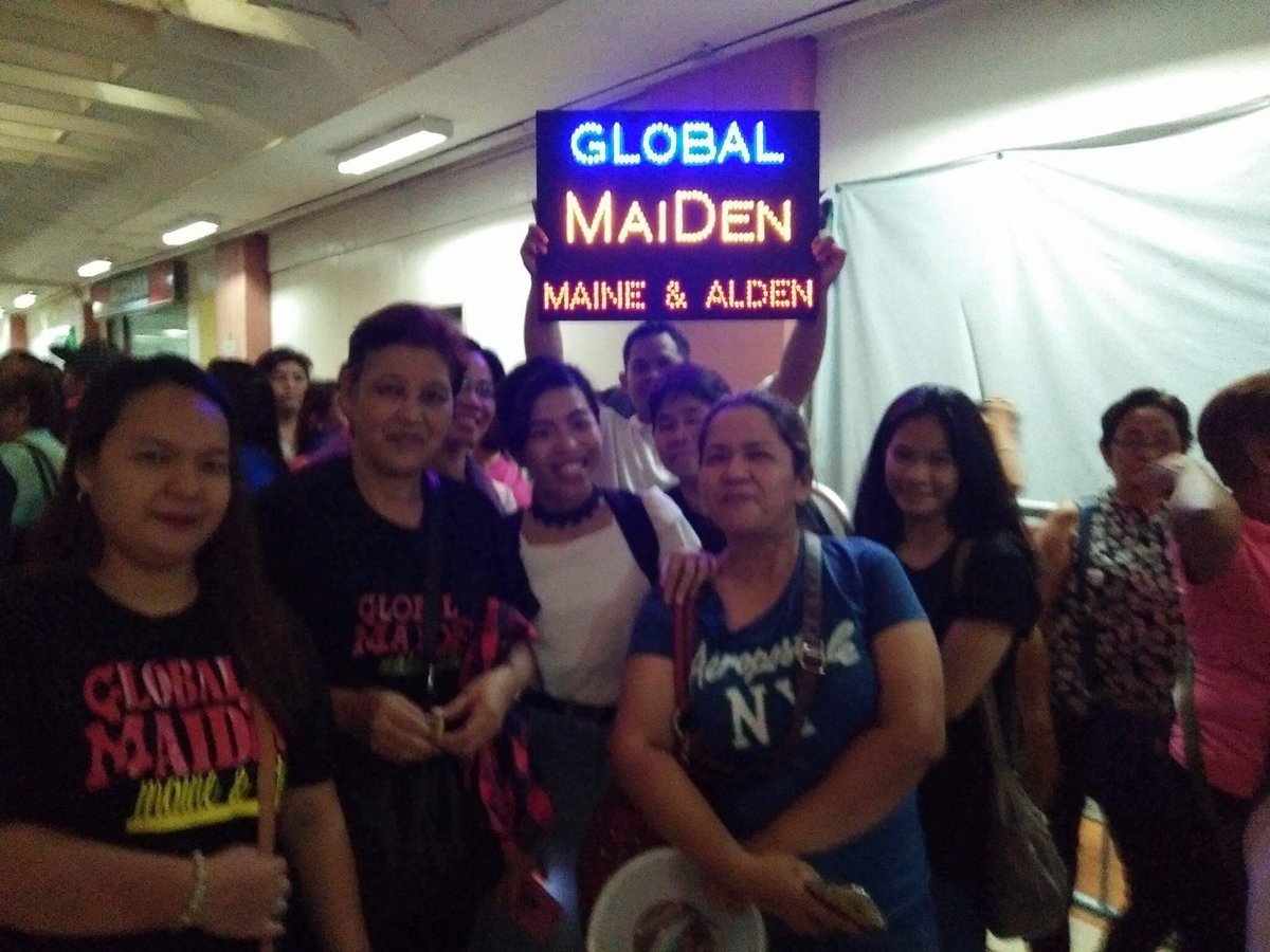 GlobalMAIDEN's tweet photo. Happy 2nd year anniv! matagal man kami nawala sa eksena d namin palalampasin ang celeb na to! Global Maiden represent! #ALDUB2getherForever https://t.co/YDeq13C5Vr
