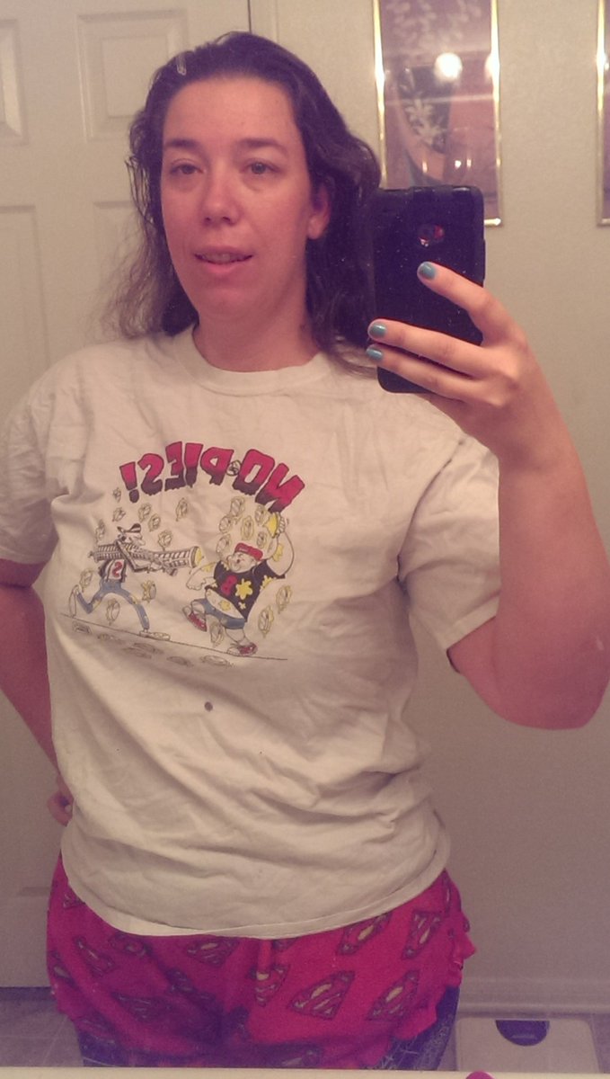Red_Dragon_143's tweet photo. Prime Week Day 5! Today's theme: Pajama Day! I think my @PowerMorphicon shirt goes fine with my superman shorts lol!
@amazon #BehindTheSmile https://t.co/9q7ETwbajU