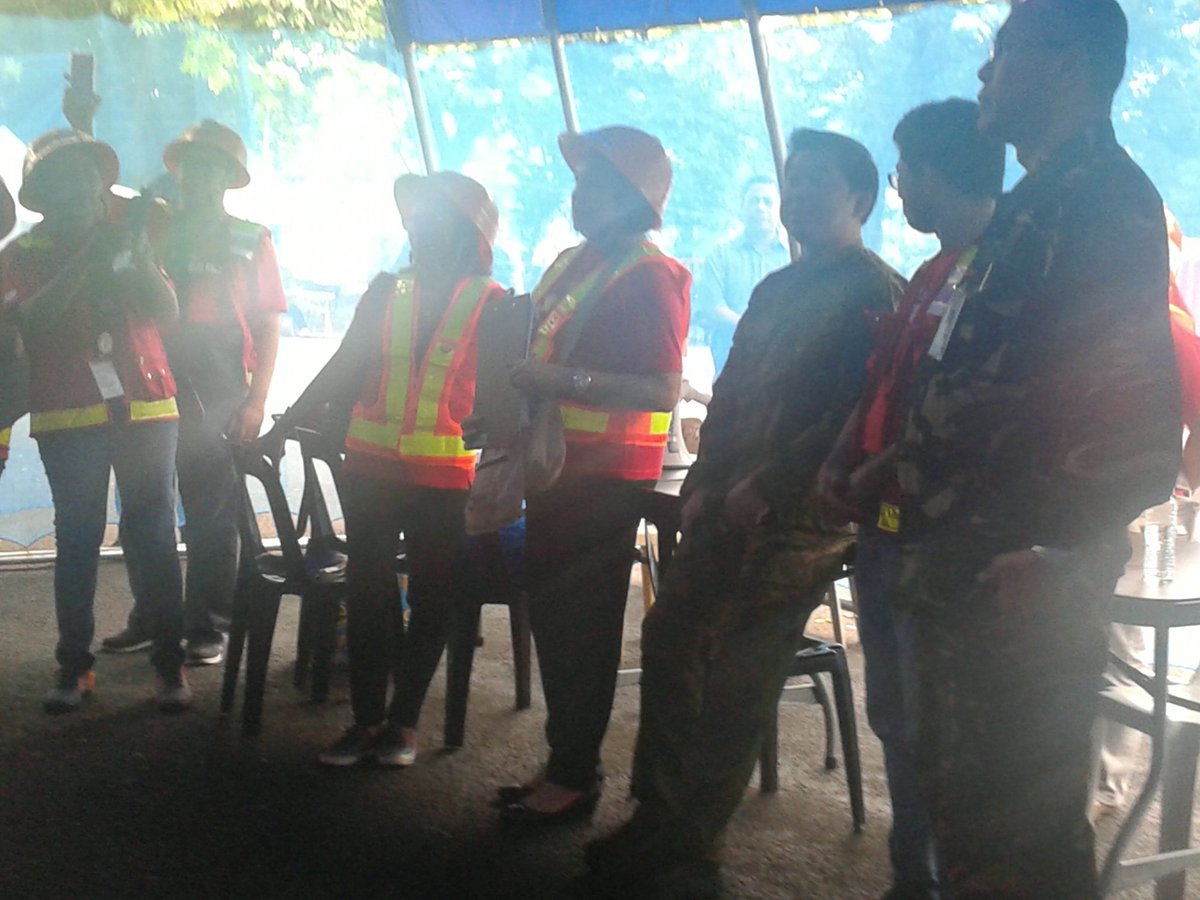 eianneras's tweet photo. Day 2 Live: Updates with Mayor Herbert Bautista @ VMMC (NQUAD) #mmda #MMShakeDrill https://t.co/eysnxy3W9r