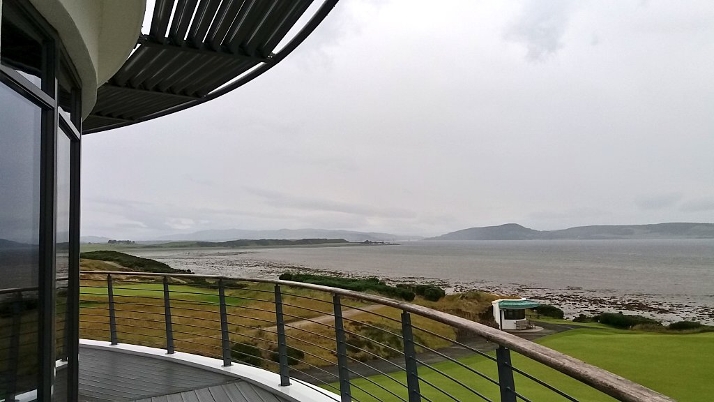 MorayTours's tweet photo. Dreich day for #Golf first stop @CastleStuart with group from #CAN trying some real #ScotGolf #AAMSO #AAMScottishOpen @joinGOLF https://t.co/myHrgcfTJB