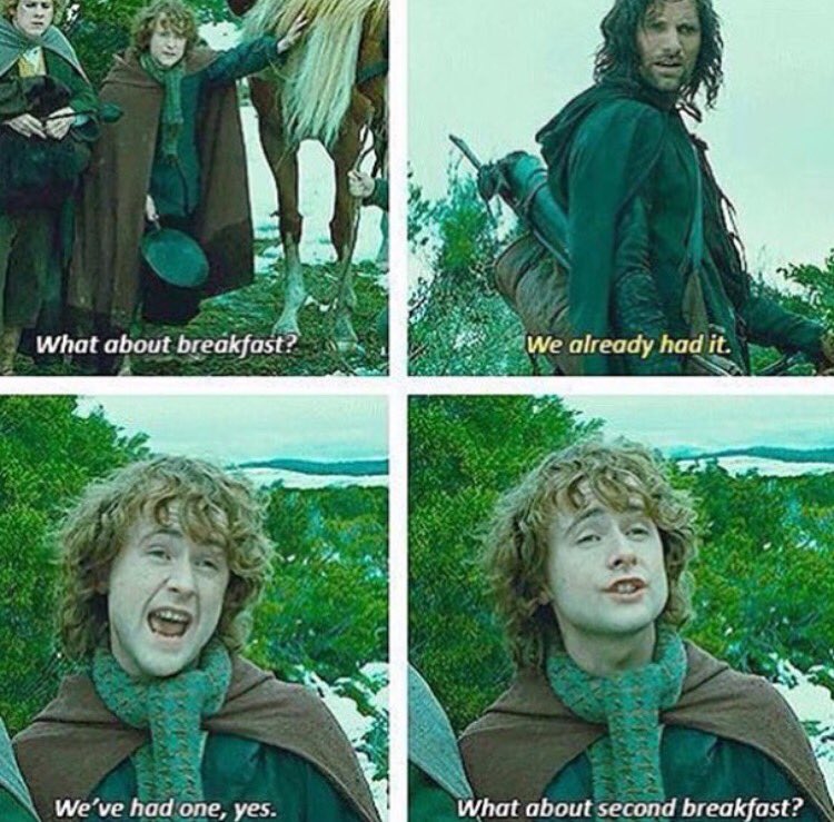 mxddleearth's tweet image. I am Peregrin Took 😂