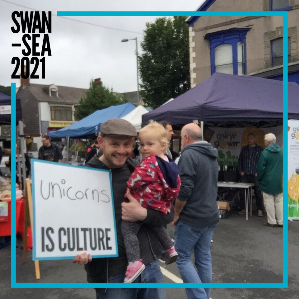 We’ve woken up and it's not a myth or a dream. We really are in the shortlist!!! Cartwheels all round. #SwanseaIsCulture