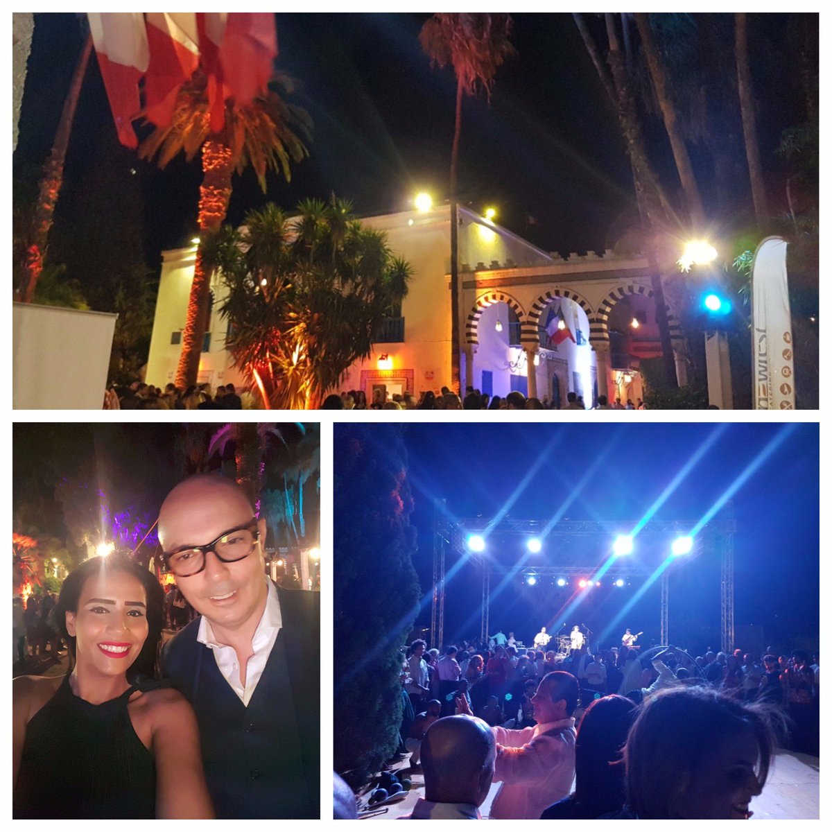 Alcanabal's tweet image. Un grand merci à l'Ambassadeur de France en #Tunisie Monsieur @O_Poivre_dArvor pour son invitation du #14juillet à la Résidence de France