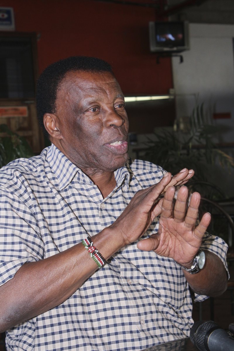 kbcnational's tweet image. Veteran Journalist Leonard Mambo Mbotela is alive. Please stop spreading rumors. #MbotelaIsAlive