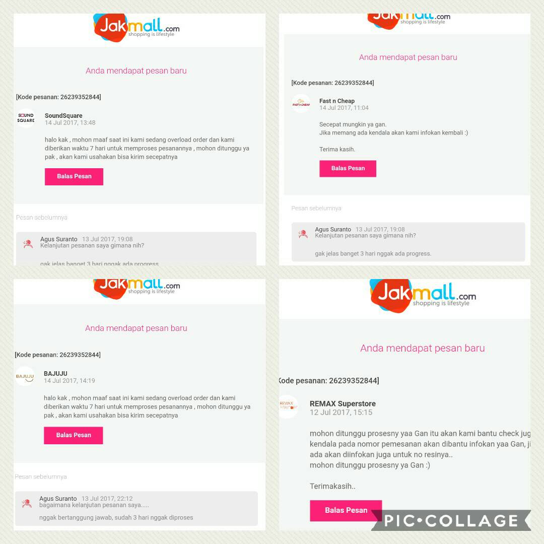 Asyiknya beli di <a href="/jakmall/">Jakmall.com</a> karena seller di <a href="/jakmall/">Jakmall.com</a> sudah diberikan template jawaban complain customer.