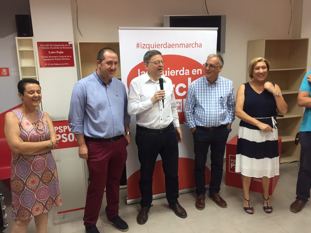 🗣️<a href="/ximopuig/">Ximo Puig</a> "Yo he sido estos años el Secretario General de todos. SIn excluir a nadie. Integración, innovación y cambio"
#UnPaísEnMarxa