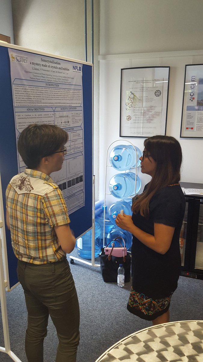 JLeeUoS's tweet photo. Presenting at CECAM workshop "Building links between experiments and computer simulations" &amp; proud of Silvia's 1st poster! @SurreyCPE https://t.co/89bsW7S7A6