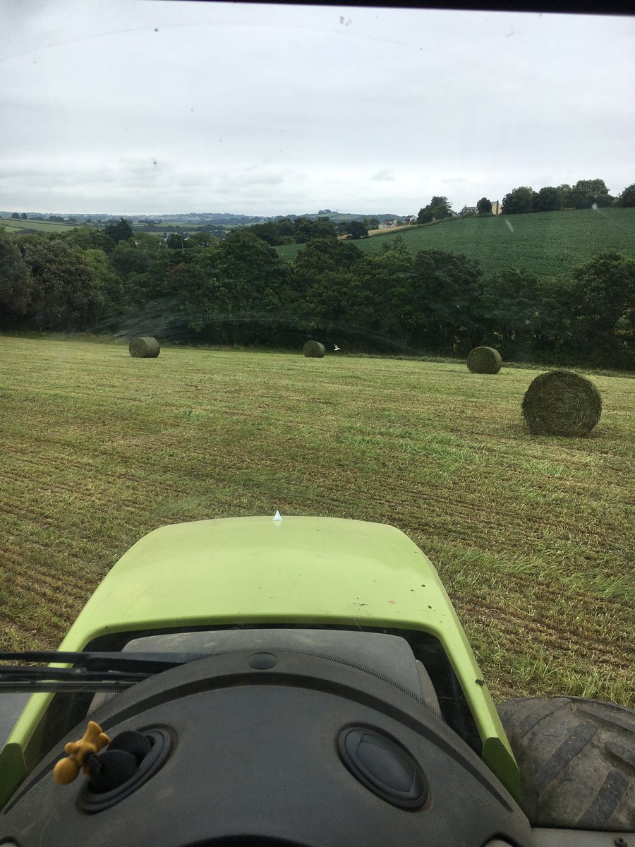 Making a bit of red clover silage #clampsilageisbetter