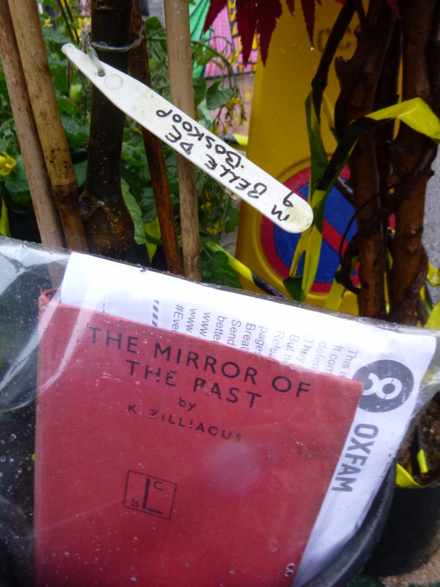 OxfamCastleSt's tweet photo. Making the High Street bloom with inspiration again :) #LeftAround #Trouble2017 @BigHeartSwansea @VolcanoUK @artistsmakers @leftbookclub https://t.co/k3zomLpu8L