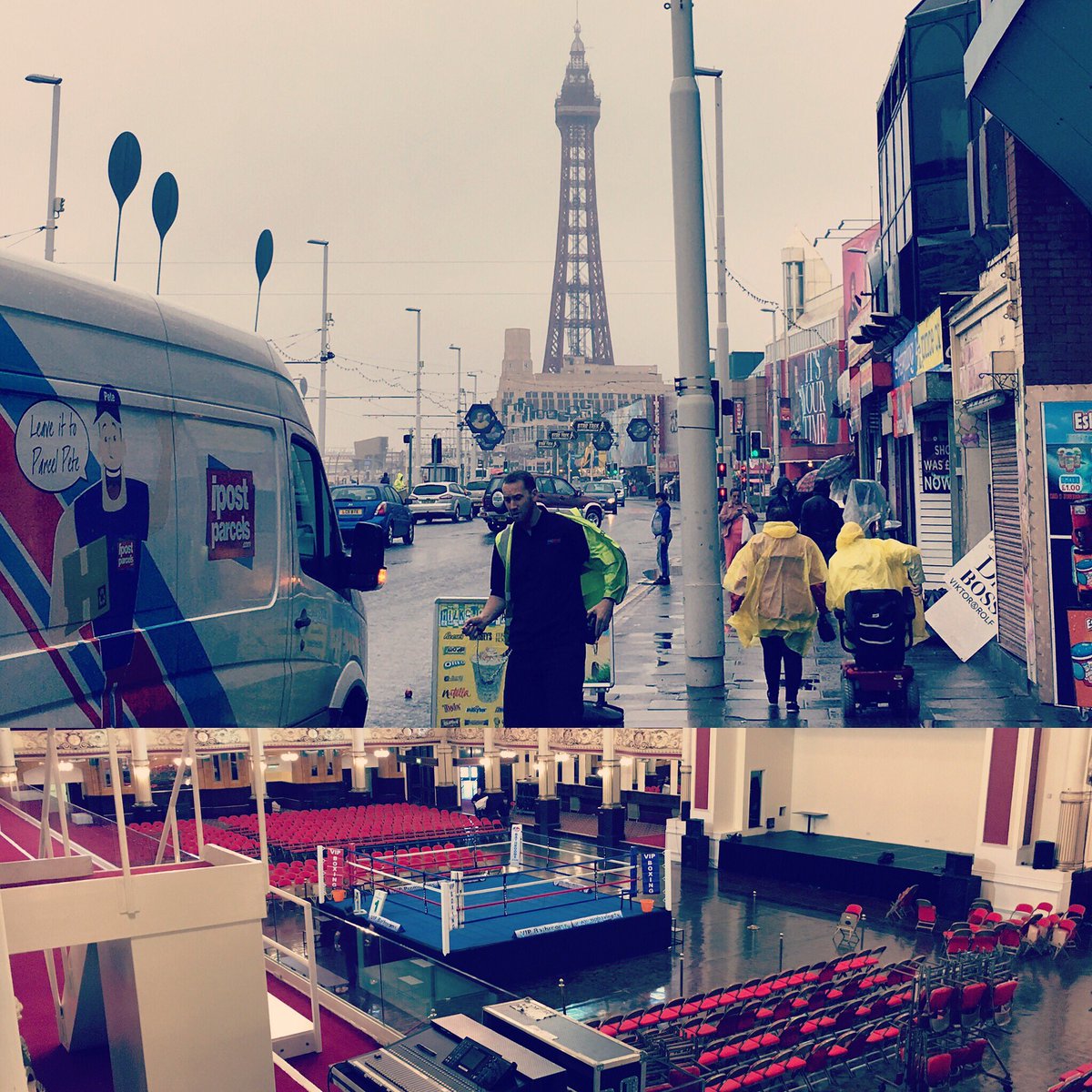 LeDyslexicMedic's tweet photo. Off to Blackpool for a spot of boxing later #wintergardens #blackpool #boxing #blackpooltower #britishboxingboardofcontrol https://t.co/wlrVf7SQ7r
