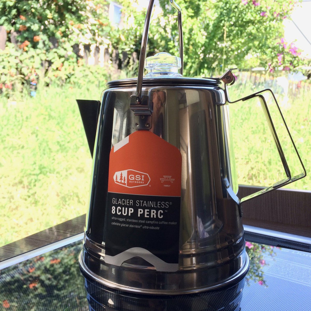 labbefliescher's tweet photo. kawalife.de testet am Wochenende den #Perkolator von @GSIOutdoors zum #kaffee im #kastenwagen und #reisemobil - Bericht folgt! https://t.co/ZnCeTjmihB